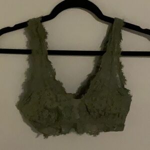 Aerie Green Bralette